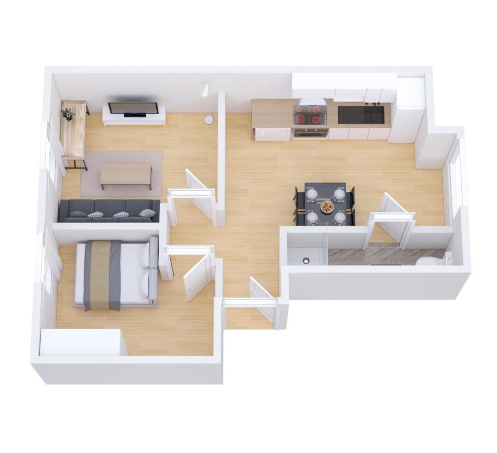 - Le Gestin - - Lumineux - Confort - Fibre Internet Appartement